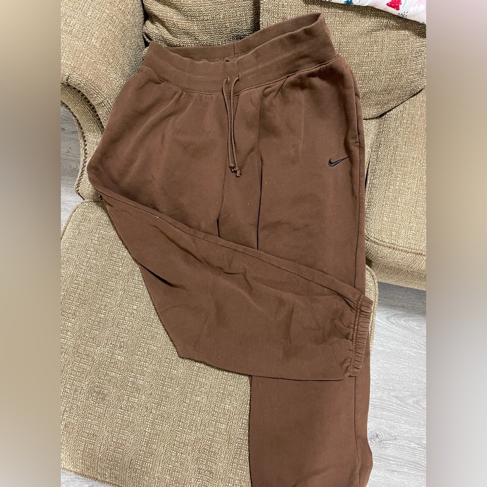 NIKE brown sweatpants XL
